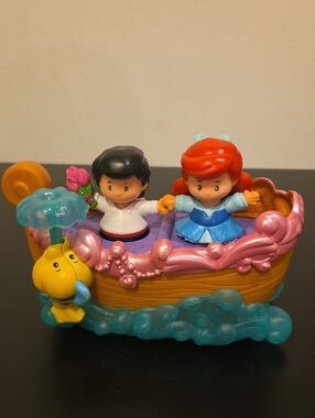 Little People Ariels Boat Ride With Flounder & Prince Eric